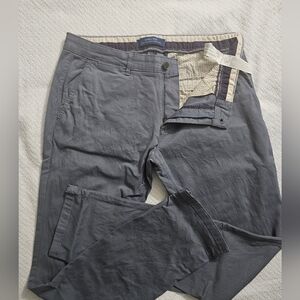 Zara Gray Chinos Classic Straight-Leg